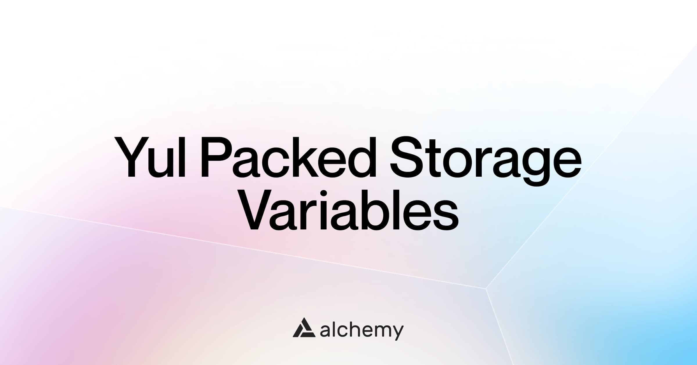Cómo leer y escribir variables de storage empaquetadas en Yul