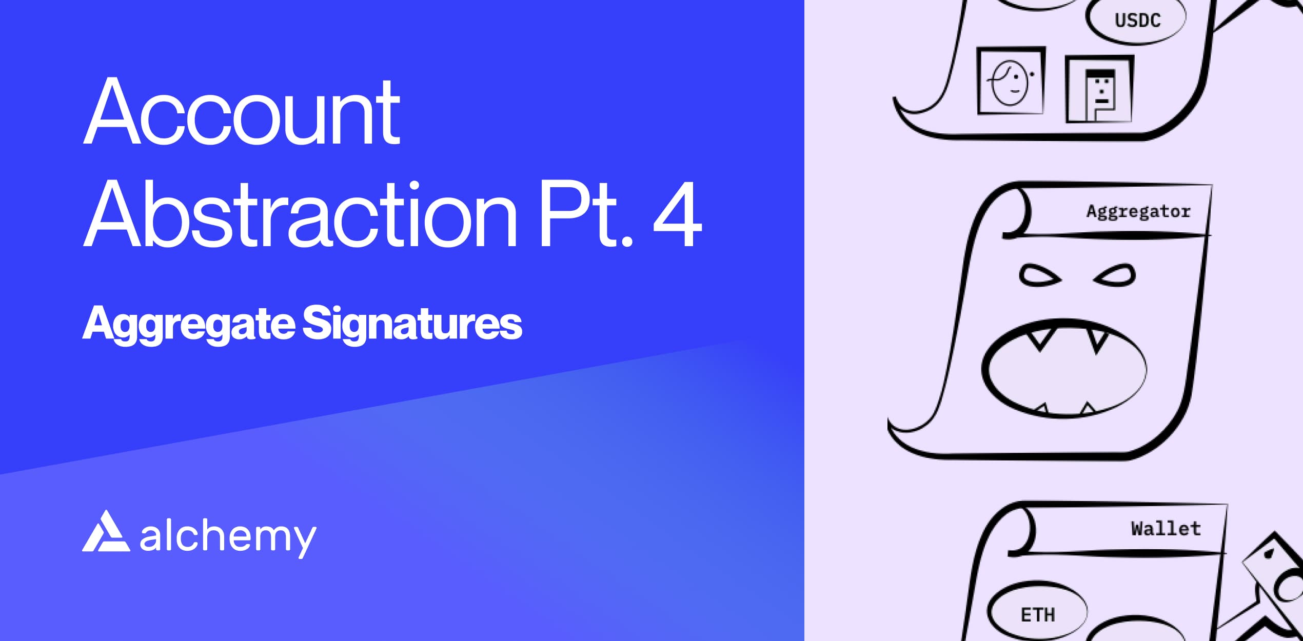 Abstracción de cuentas parte 4: firmas agregadas