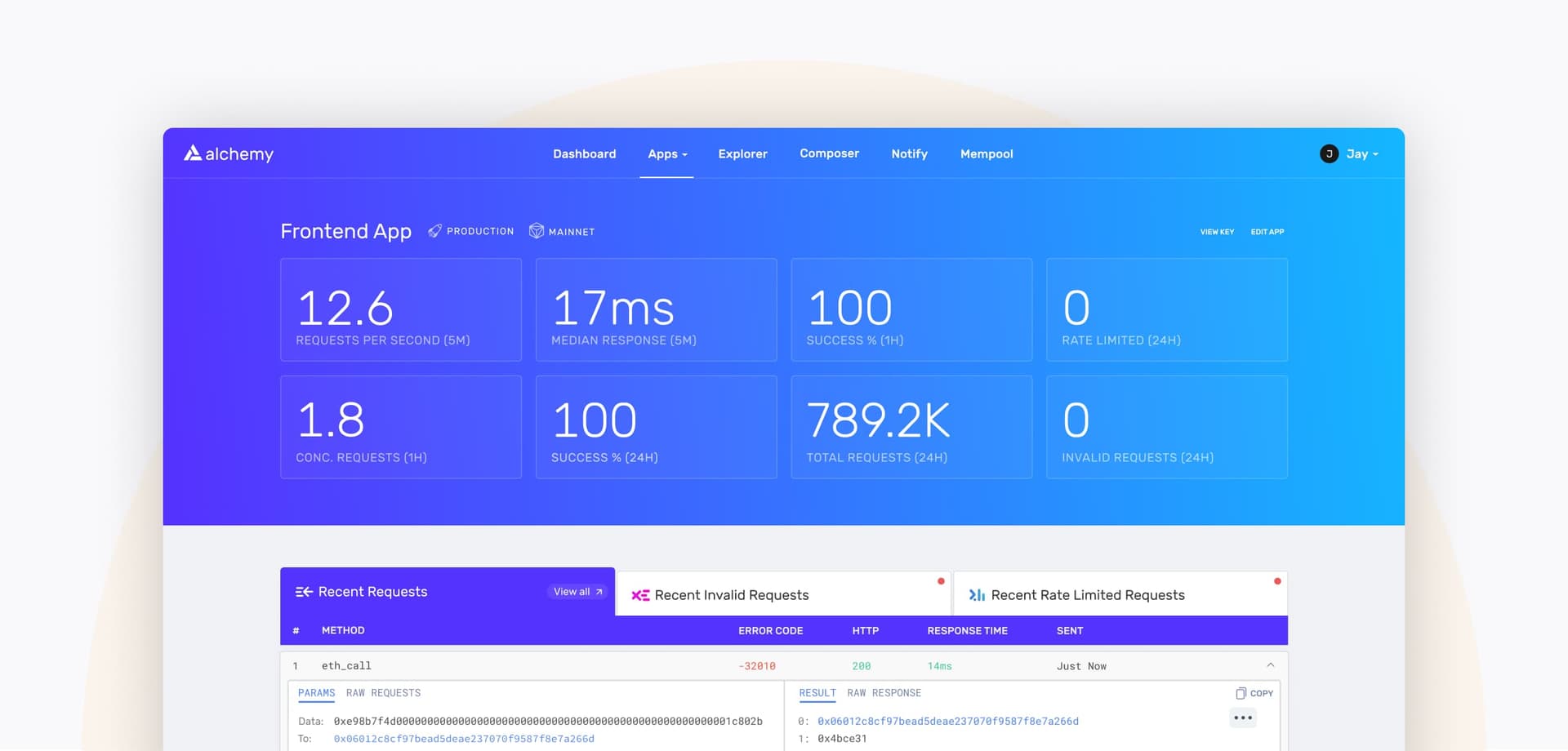 Alchemy build interface