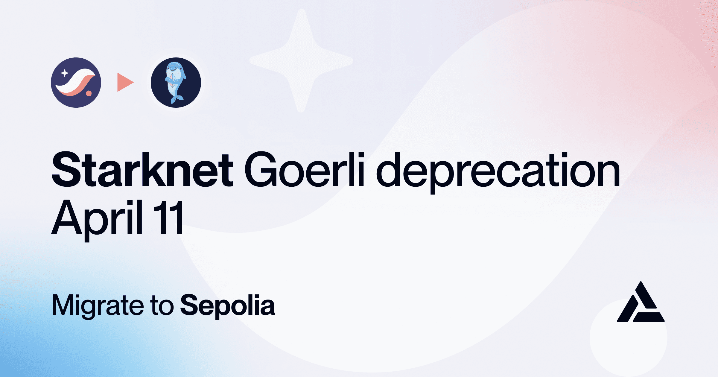 Starknet Goerli testnet deprecation notice