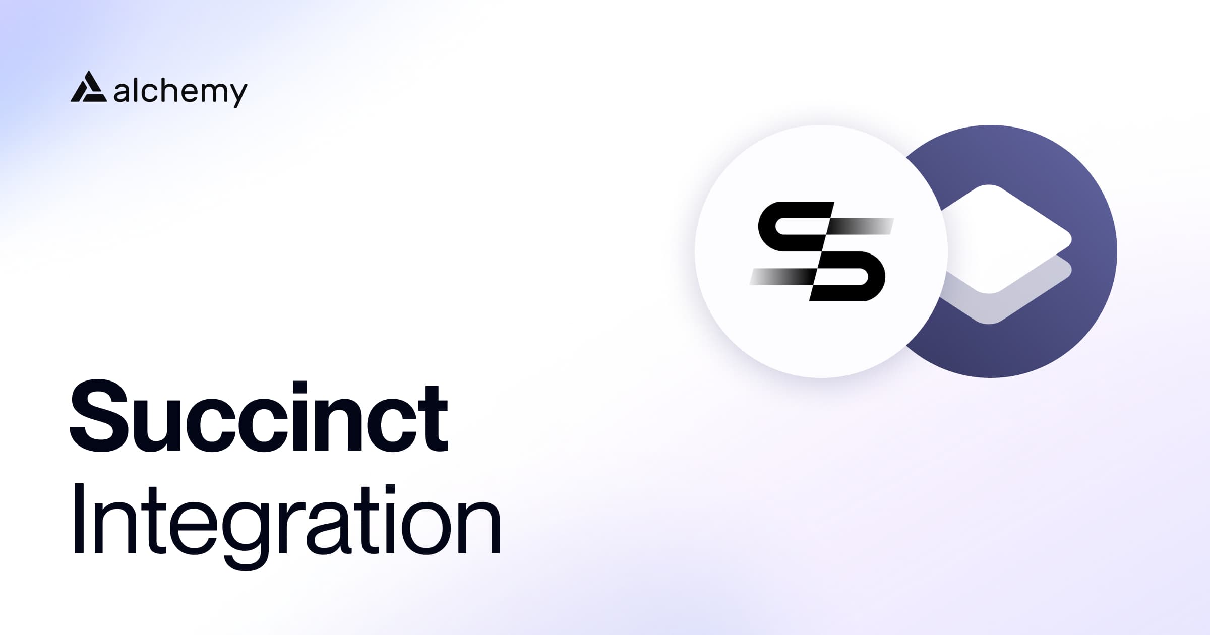OP Succinct and Alchemy Rollups integration announcement
