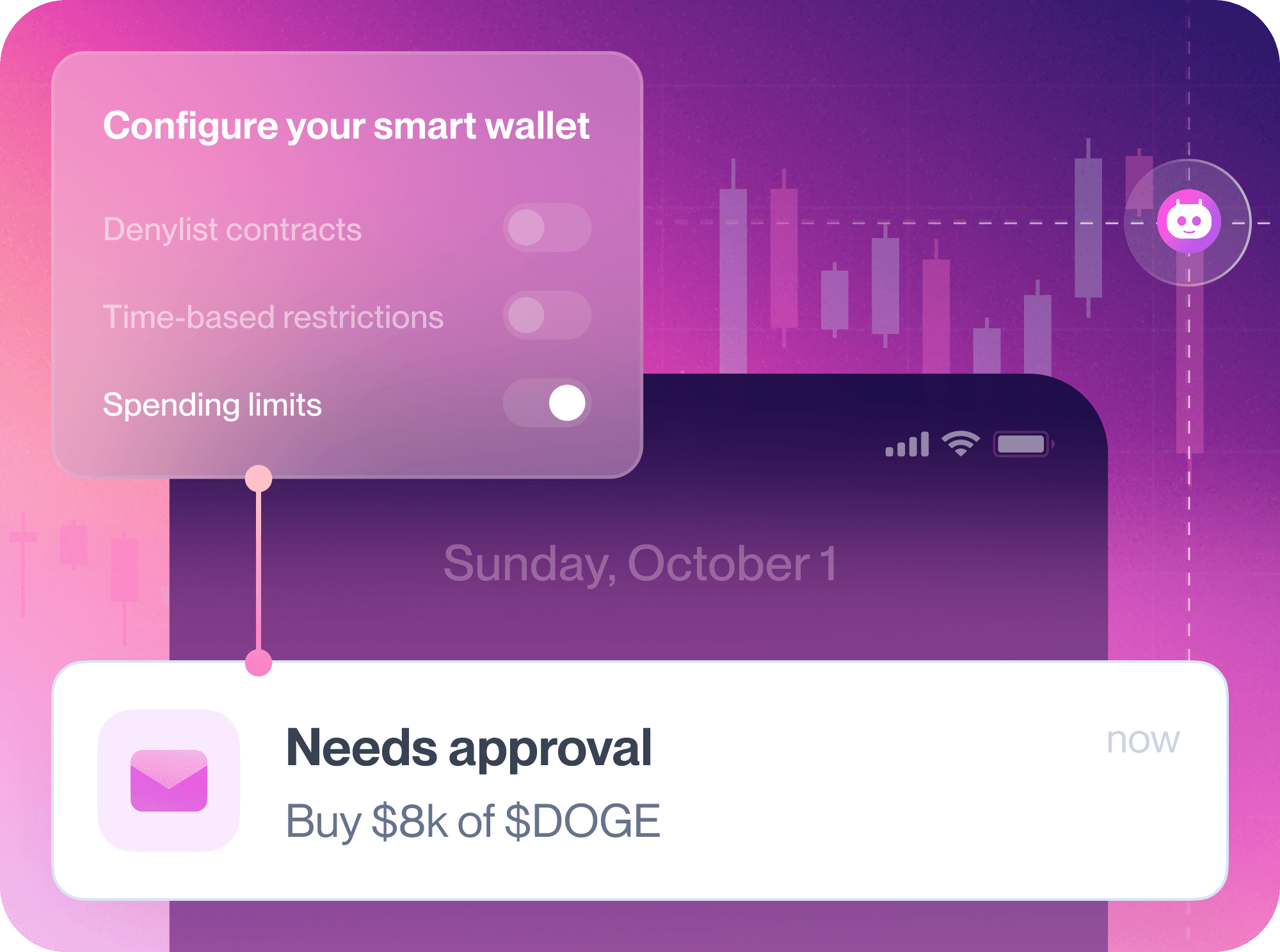 Secure smart wallet management