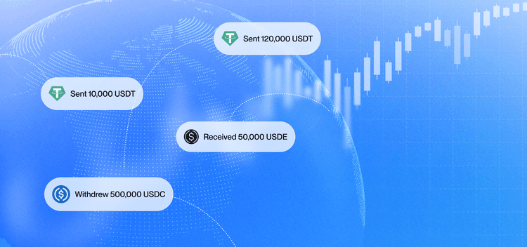 Stablecoins transacting around the globe