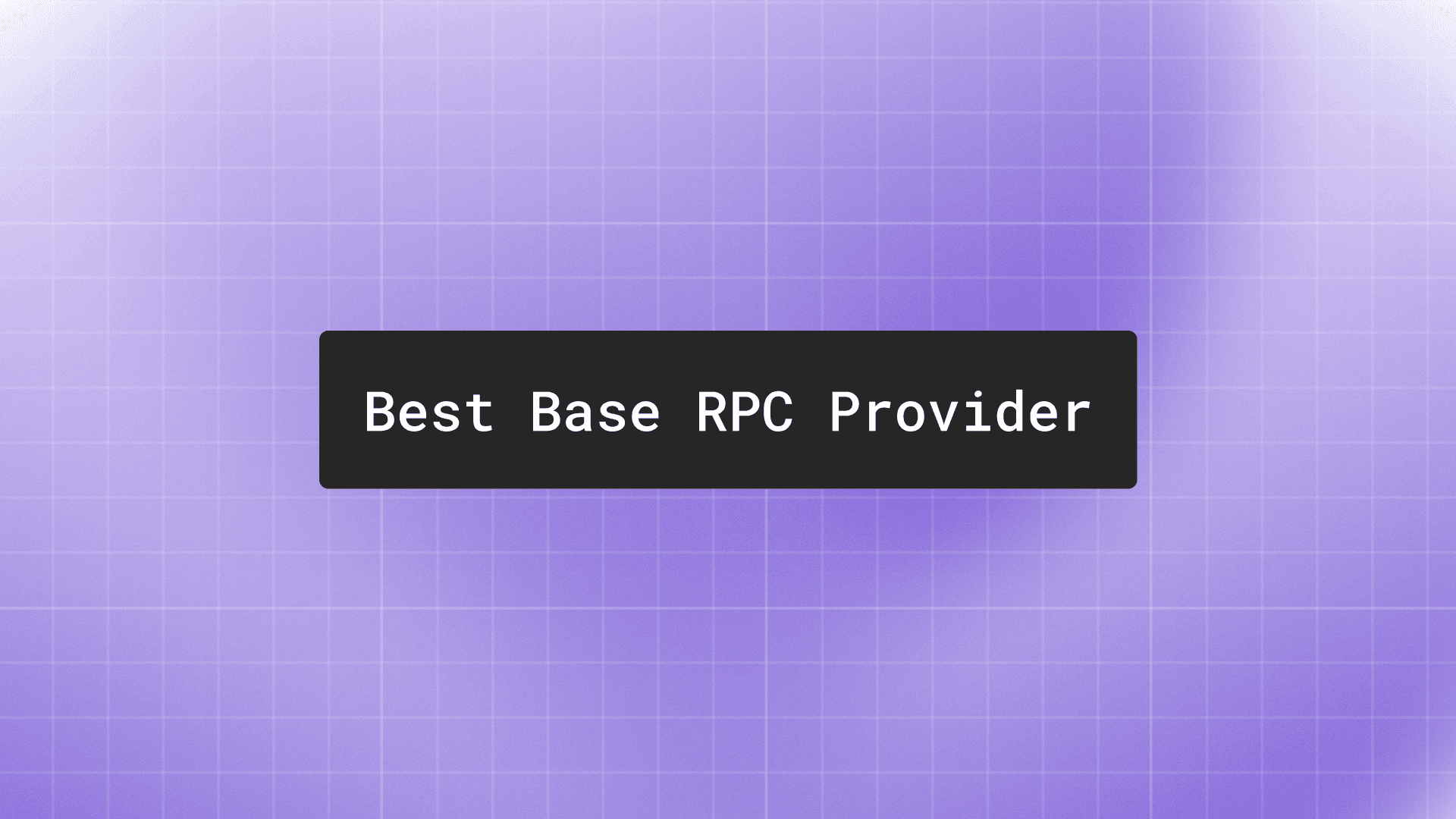 Best Base RPC Provider by the numbers