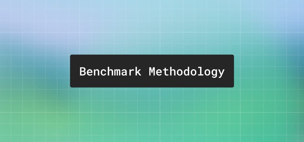 Benchmark methodology hero image