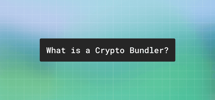 What is a crypto bundler?