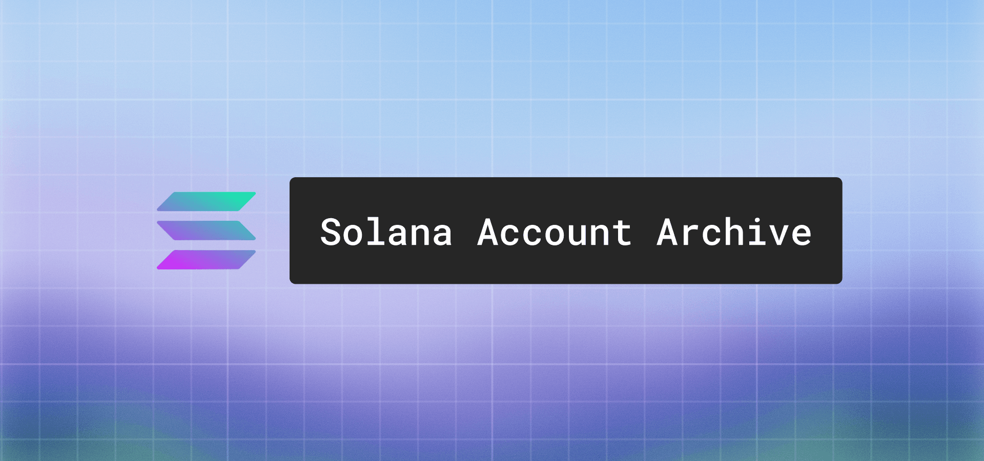Solana Account Archive: query account state at any slot