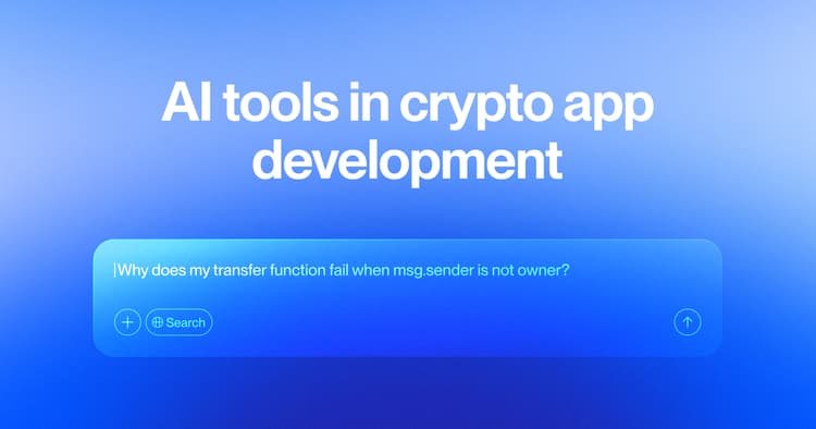AI tools in crypto app development