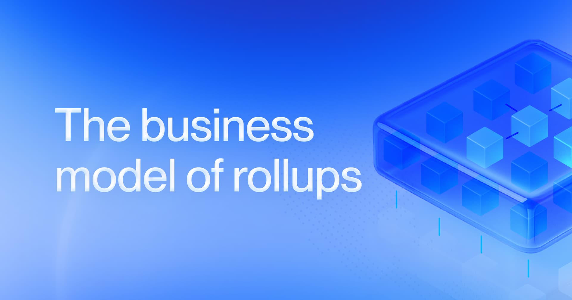 The business model of rollups