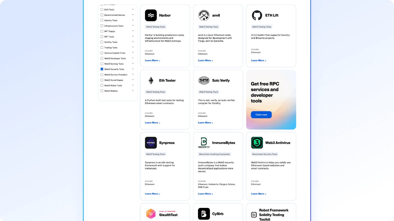 Alchemy Amplify program banner promoting dapp growth and promotion support