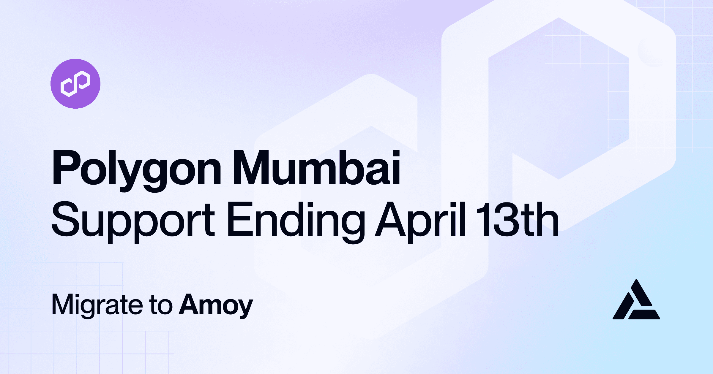 Polygon Mumbai testnet deprecation notice