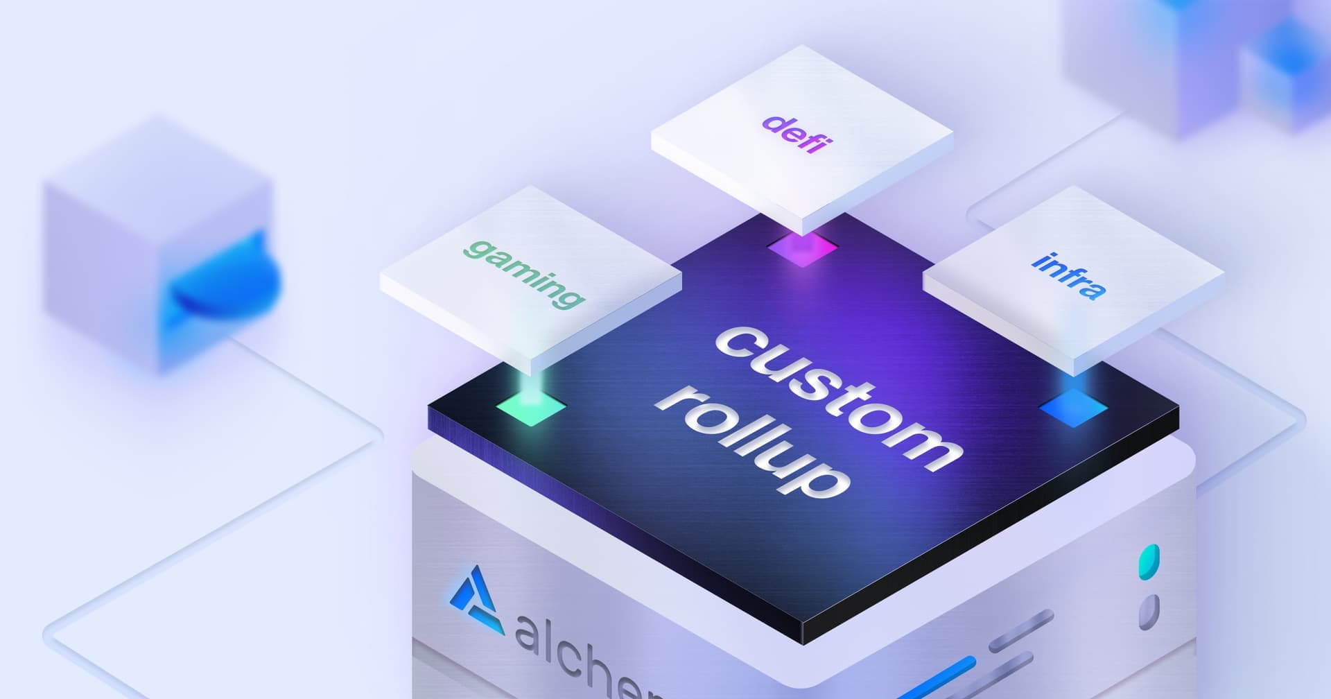 Alchemy Rollups banner: deploy your rollup and scale on your terms
