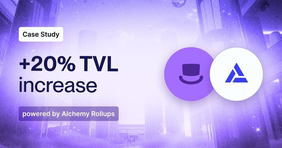 Degen Chain TVL up 20% since migrating to Alchemy rollup infrastructure