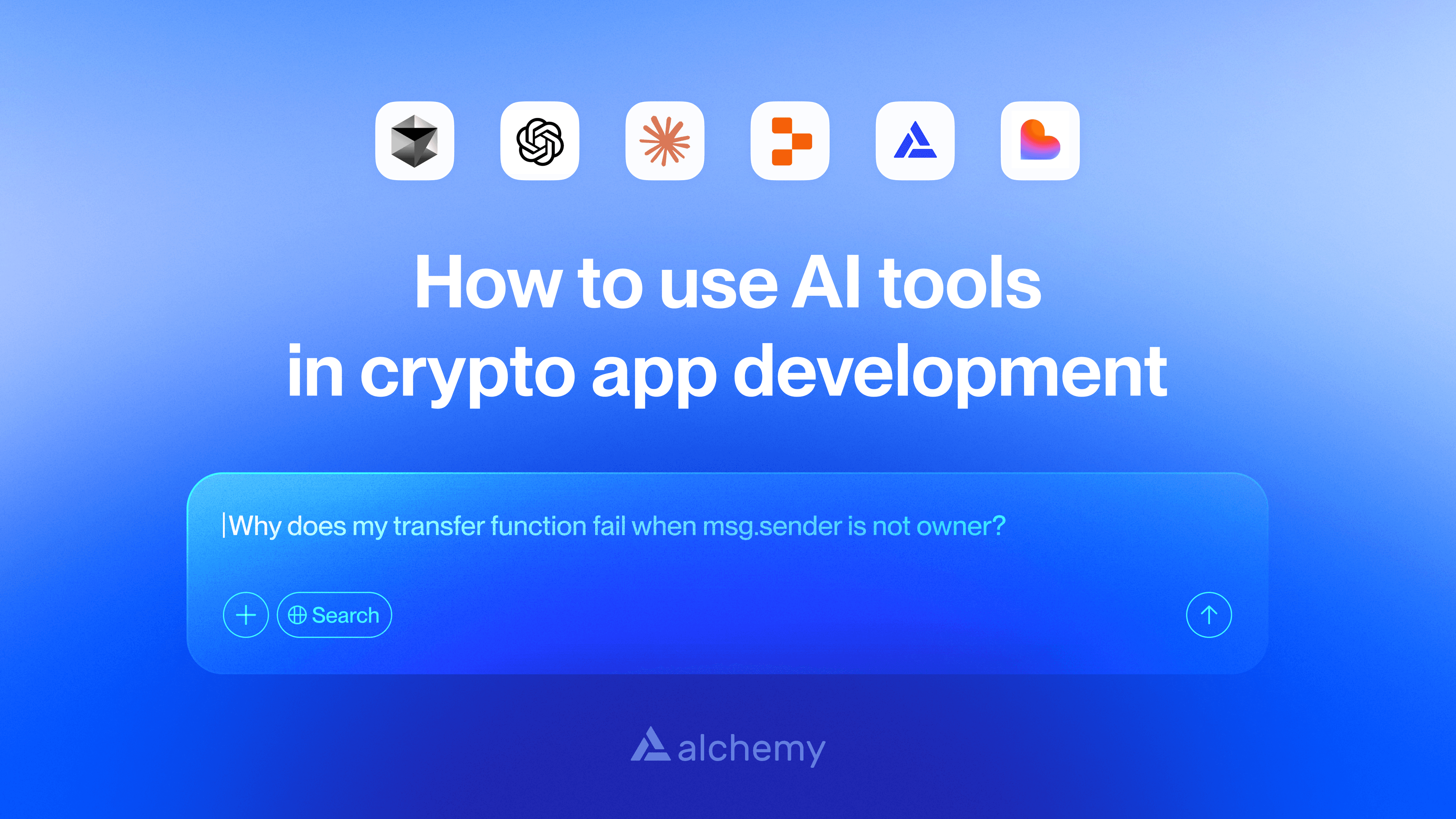 Using AI tools in crypto app development