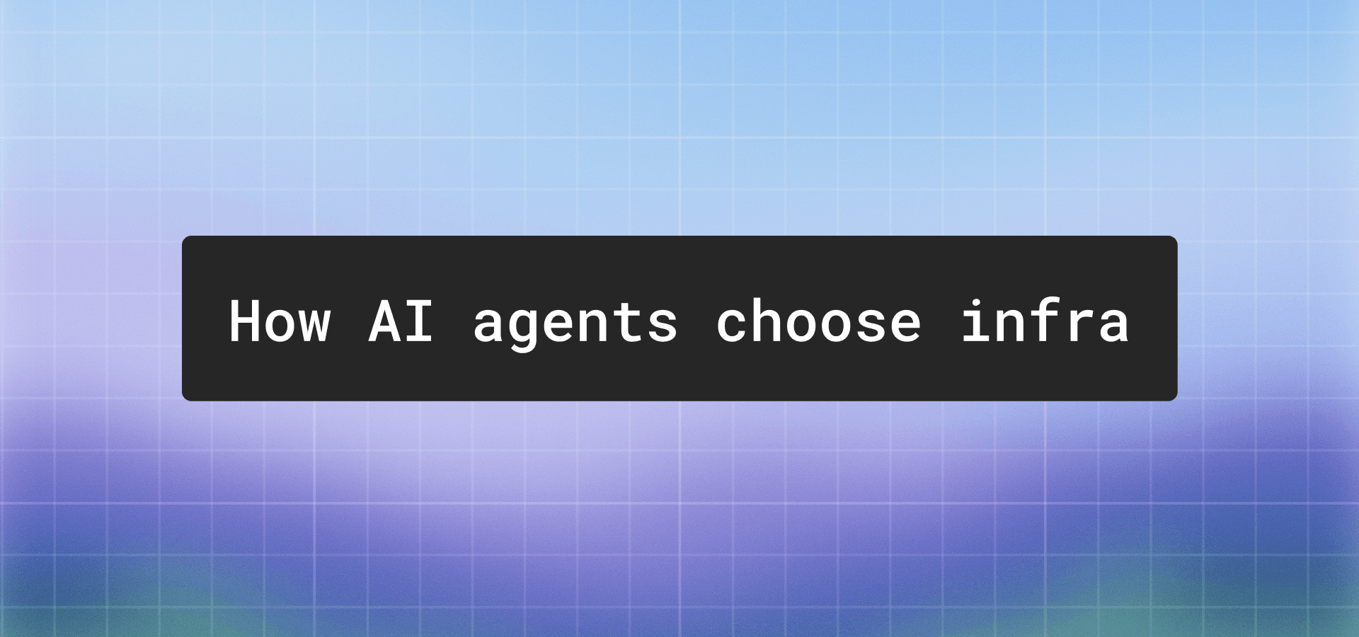 How AI coding agents choose blockchain infrastructure