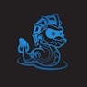 Robot Sea Monster Logo