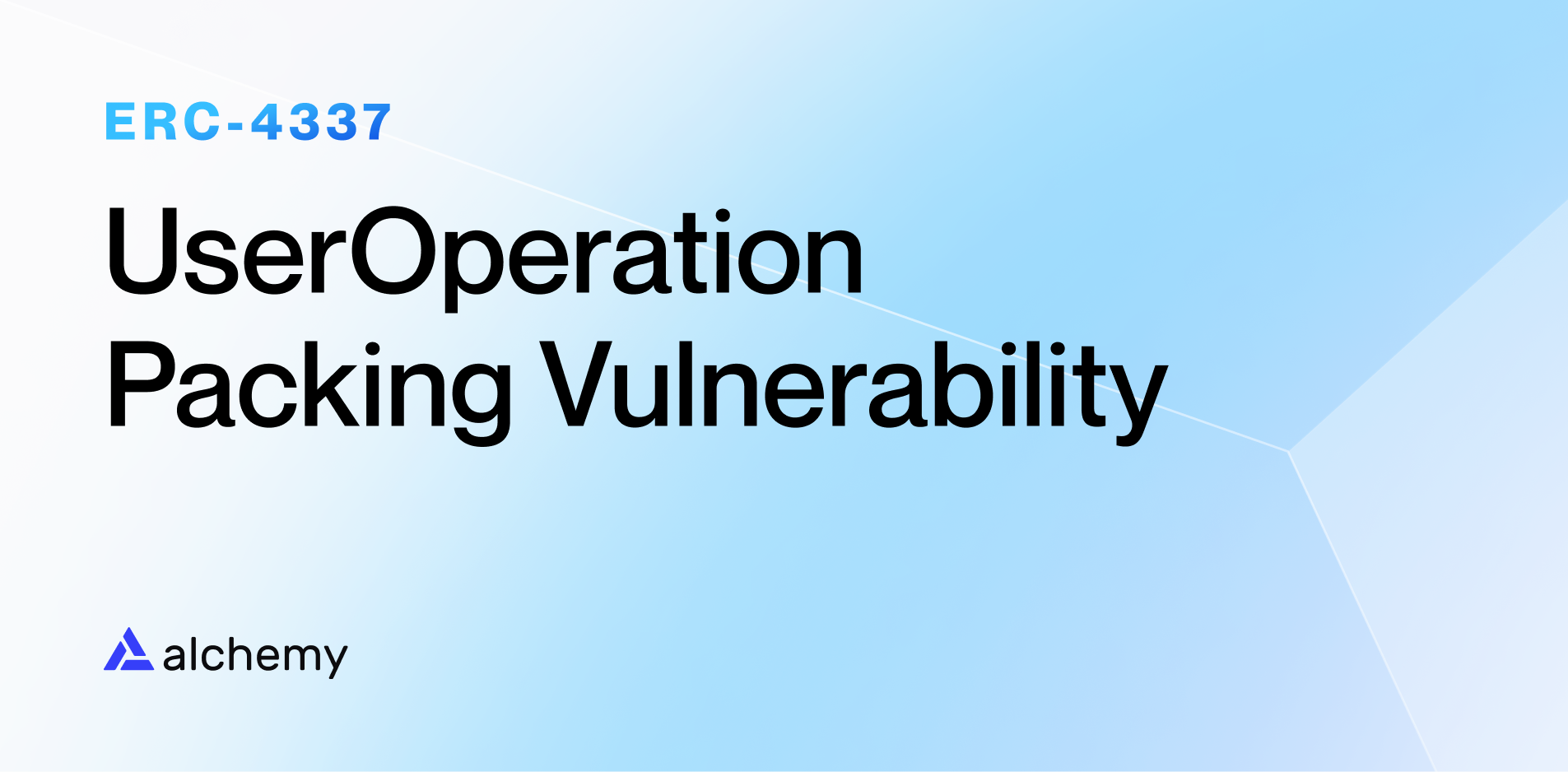 ERC-4337 UserOperation Packing Vulnerability thumbnail