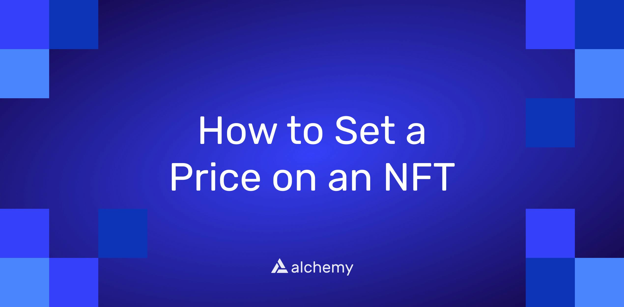 How to Set a Price on an NFT thumbnail