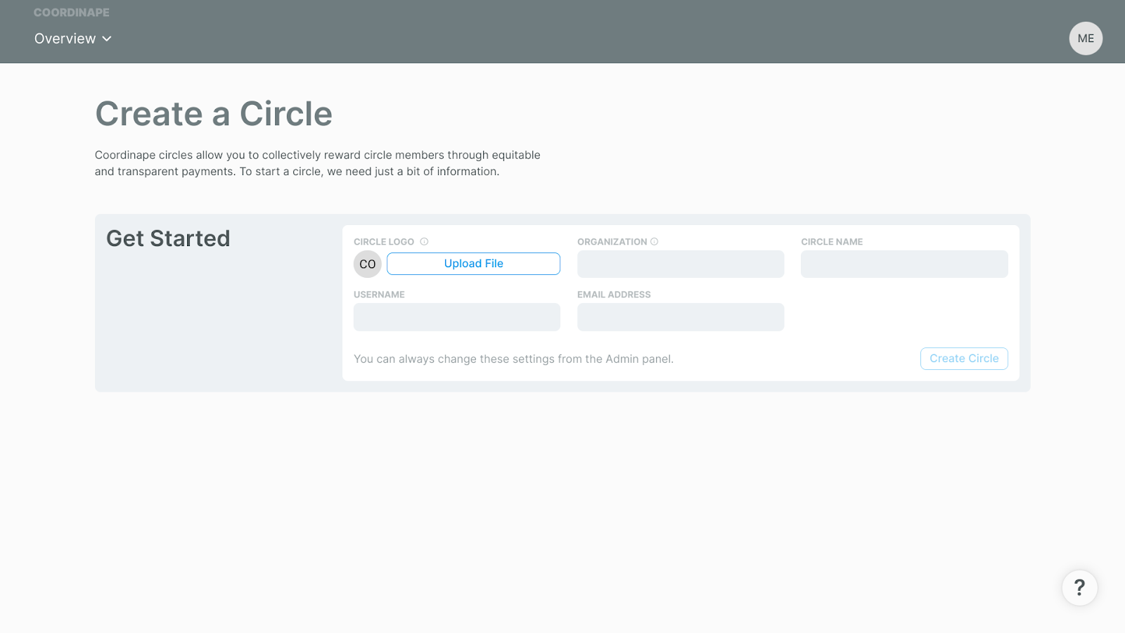 Coordinape DAO Project Management Tool - Creating Your Circle