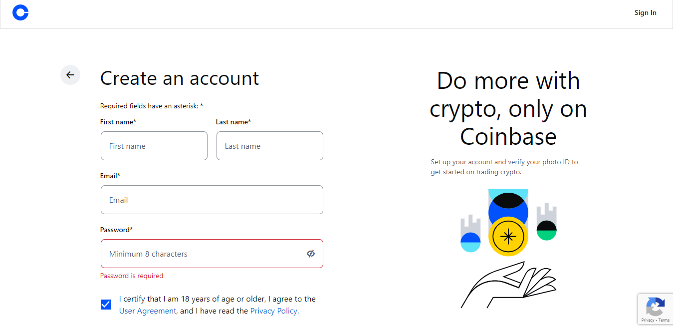 Create a Crypto Exchange Account