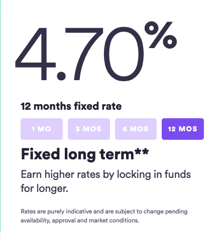 USD Coin Fixed Rate