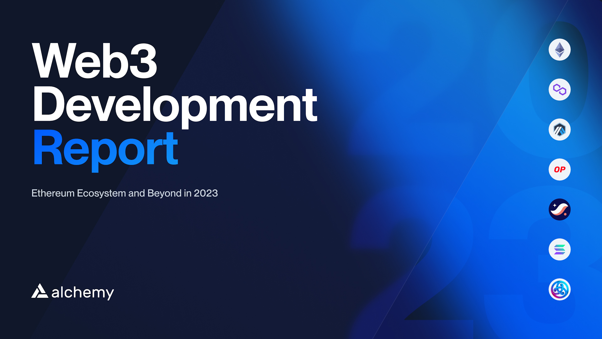 2023 Web3 Developer Report Cover Image