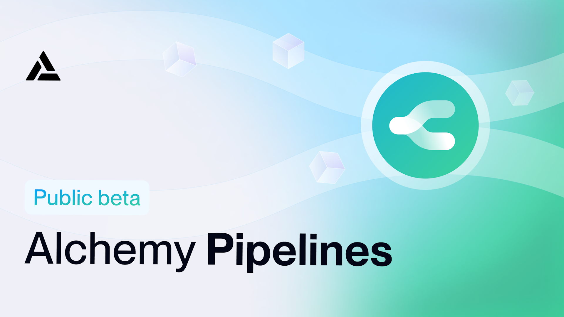 alchemy pipelines beta announcement