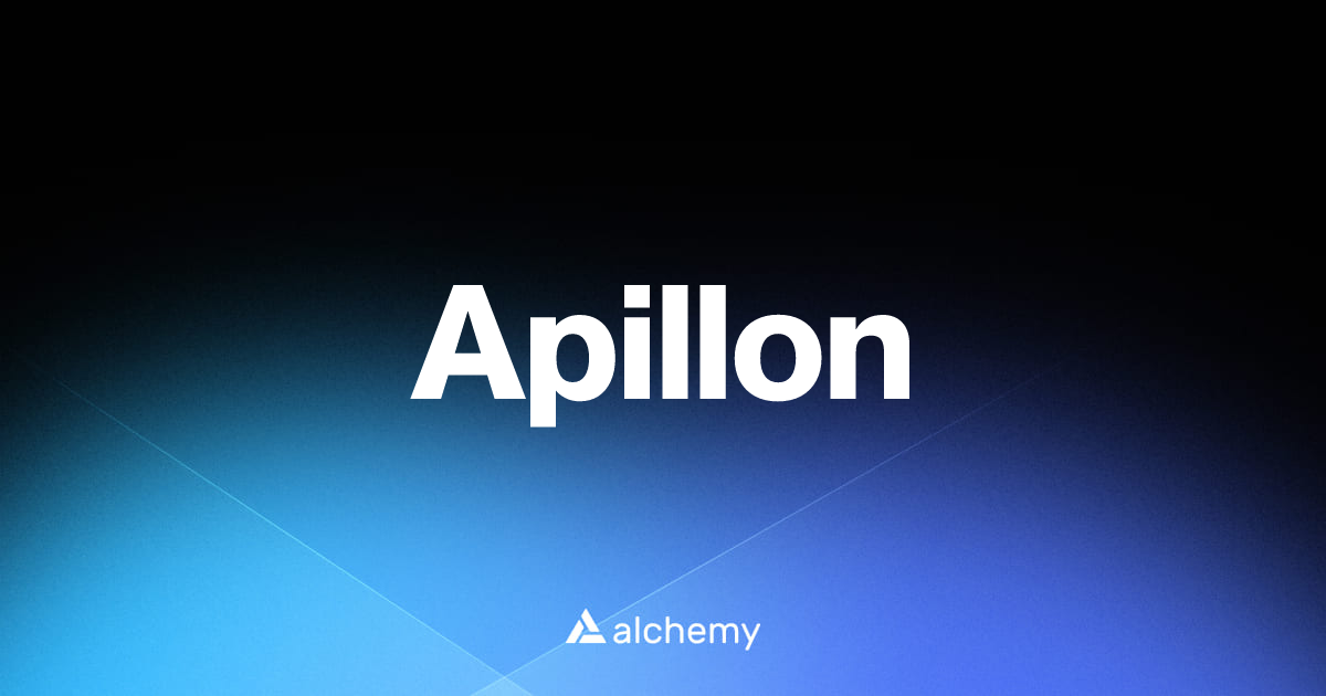 Apillon - Web3 developer tools - Alchemy | Alchemy