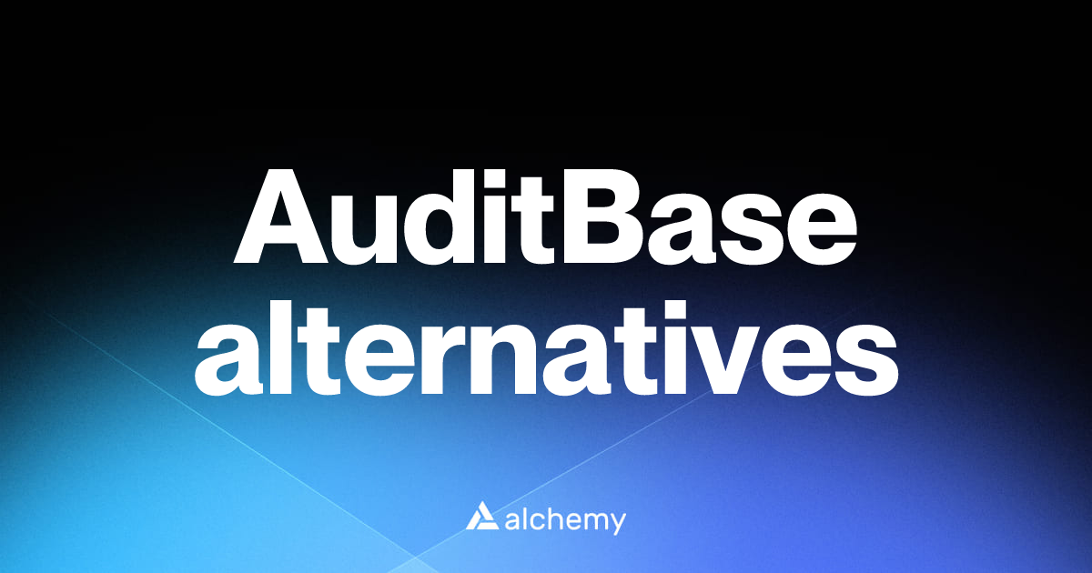 Find 22 AuditBase alternatives (2026) | Alchemy