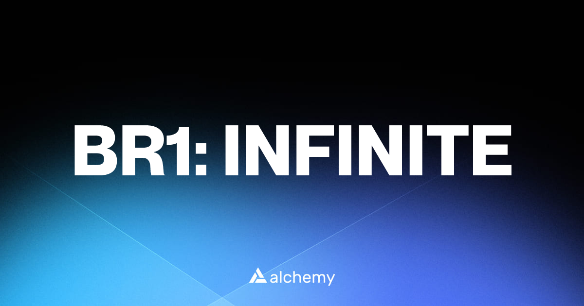 BR1: INFINITE - Decentralized games - Alchemy | Alchemy