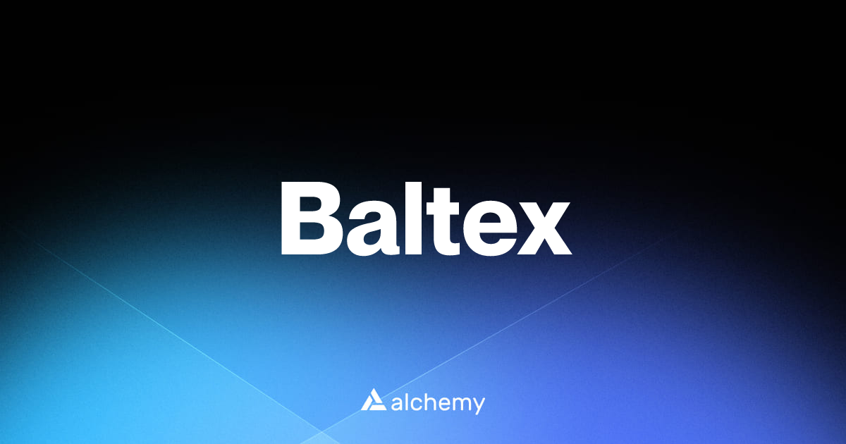 Baltex - DeFi dapps - Alchemy | Alchemy