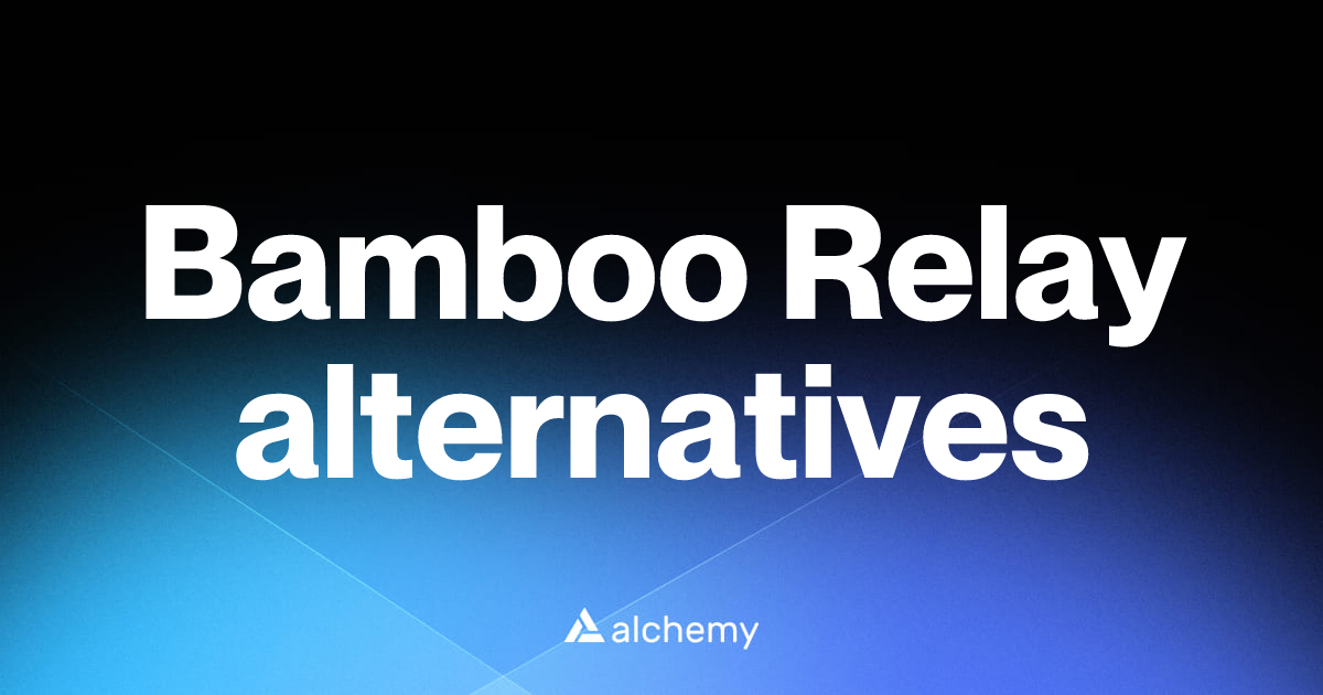 Find 393 Bamboo Relay alternatives (2026) | Alchemy