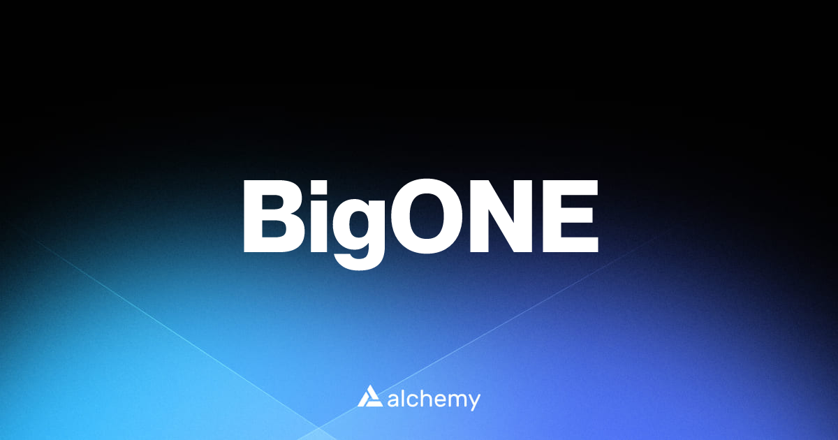 BigONE - Trading tools - Alchemy | Alchemy