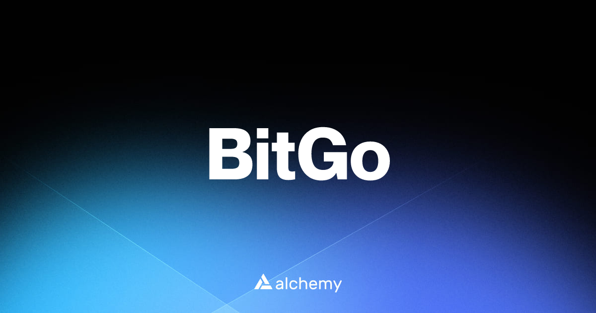 BitGo - Web3 wallet tools - Alchemy | Alchemy