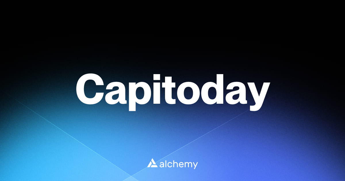 Capitoday - DeFi tools - Alchemy | Alchemy