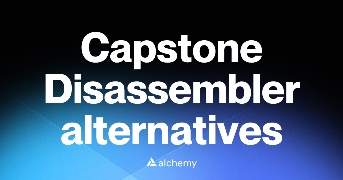 Find 61 Capstone Disassembler alternatives (2026) | Alchemy