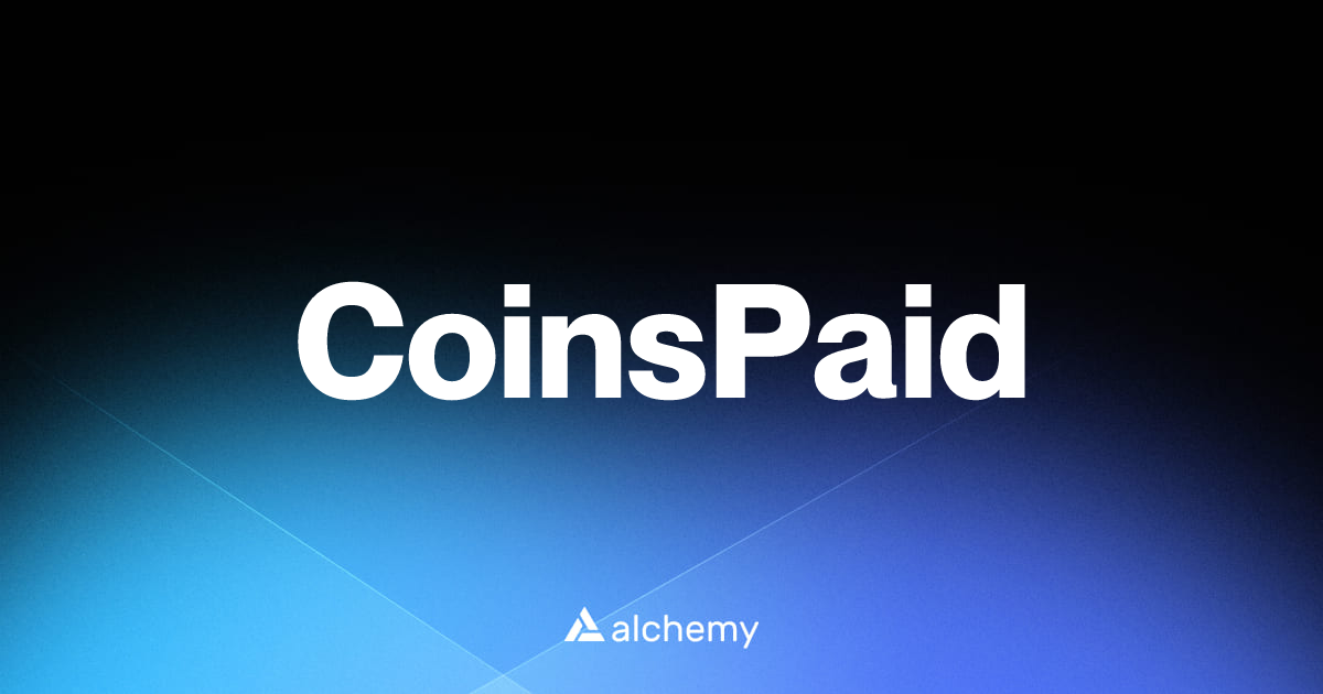 CoinsPaid - Web3 wallet tools - Alchemy | Alchemy