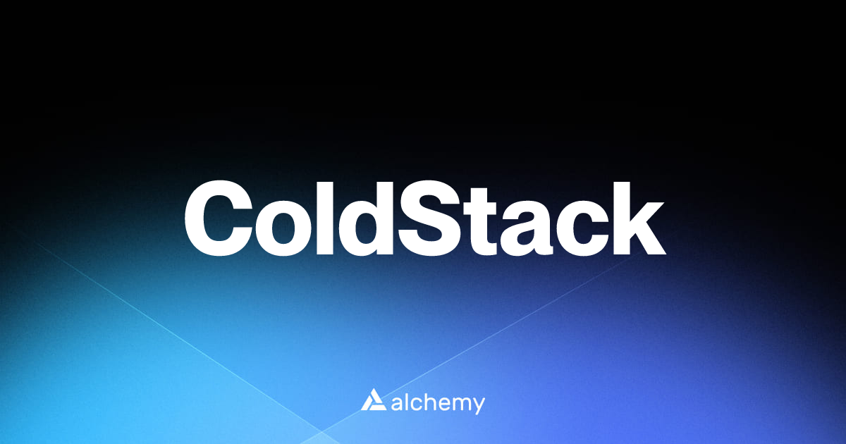 ColdStack - Infrastructure tools - Alchemy | Alchemy