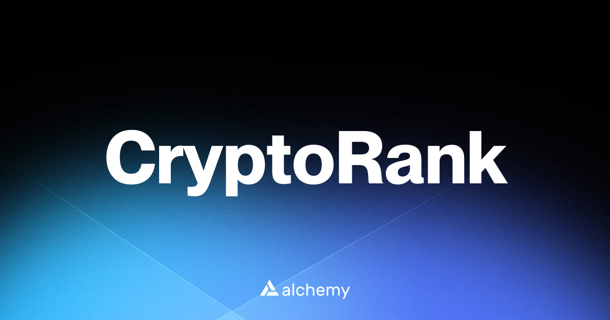 CryptoRank - Trading tools - Alchemy | Alchemy