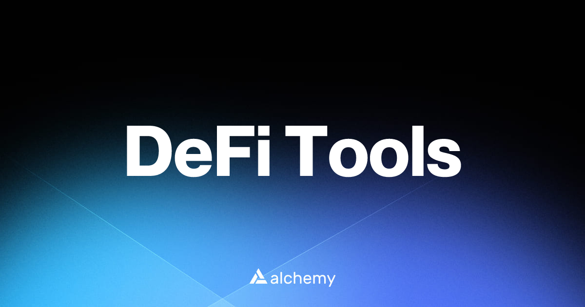 Defi Tools Defi Tools Alchemy