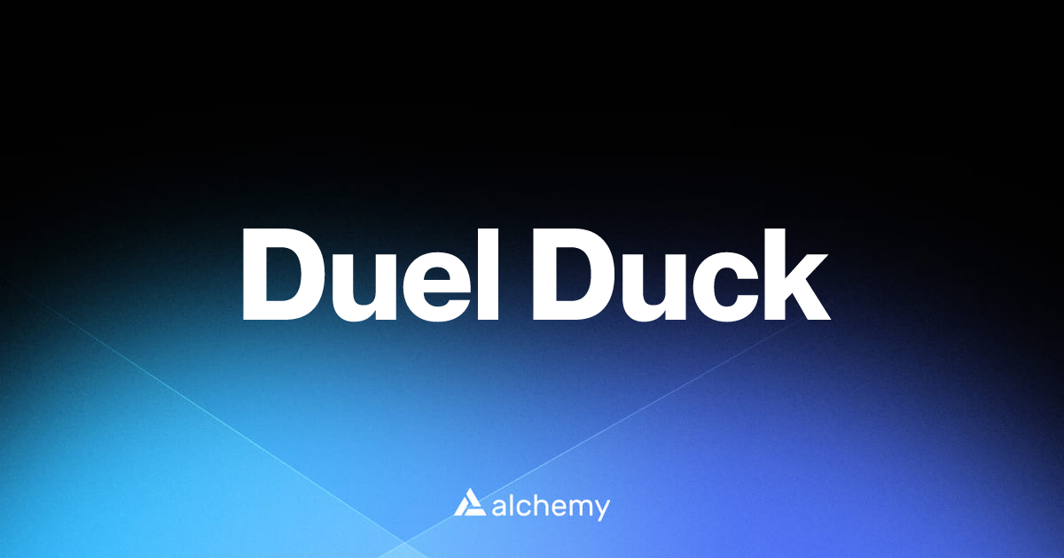 Duel Duck - DeFi apps - Alchemy | Alchemy