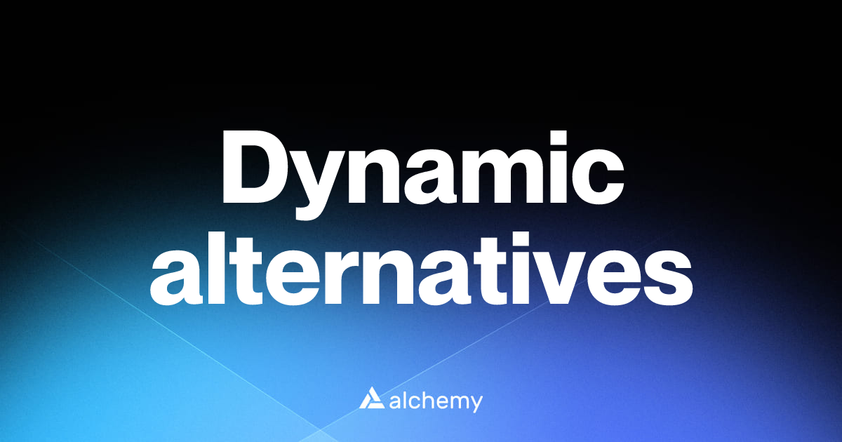 Find 6 Dynamic alternatives (2026) | Alchemy