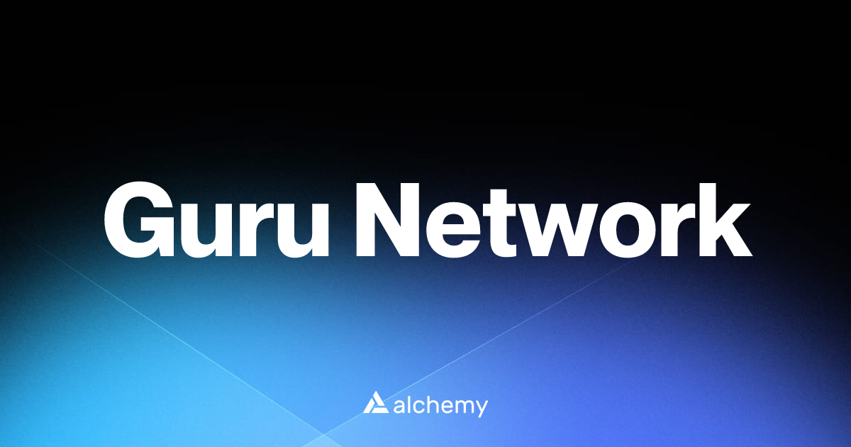 Guru Network - DeFi dapps - Alchemy | Alchemy