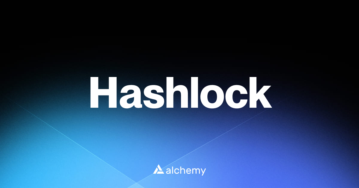 Hashlock - Web3 security tools - Alchemy | Alchemy