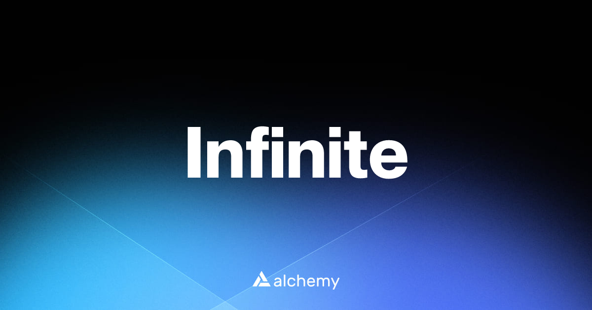 Infinite - Web3 wallet tools - Alchemy | Alchemy