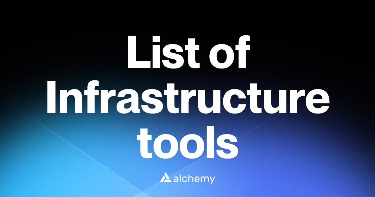 List of 507 Infrastructure tools (2026) | Alchemy