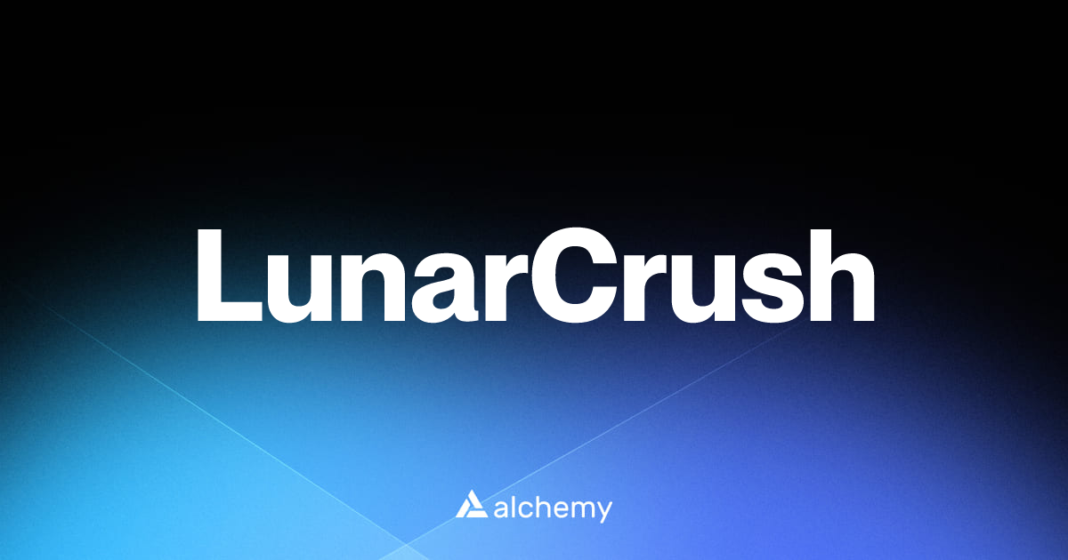 LunarCrush - DeFi tools - Alchemy | Alchemy