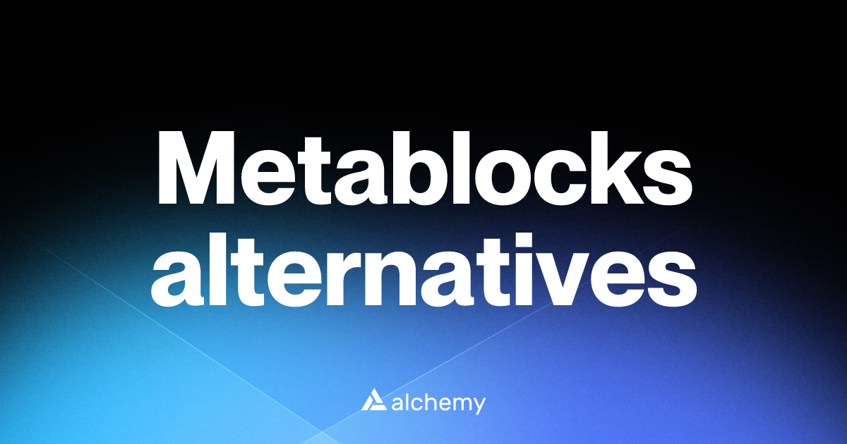 Find 21 Metablocks alternatives (2026) | Alchemy