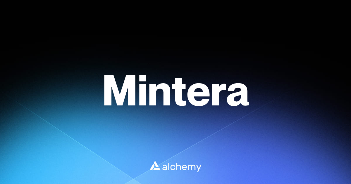 Mintera - DeFi dapps - Alchemy | Alchemy