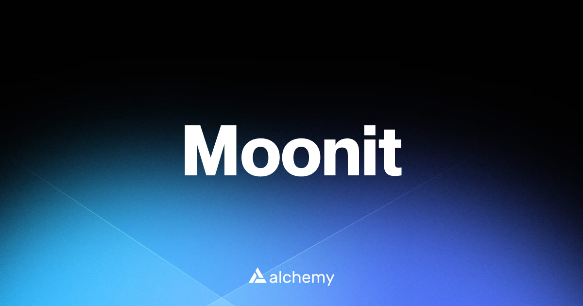 Moonit - DeFi dapps - Alchemy | Alchemy